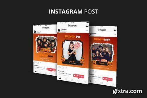 Halloween Instagram Post Banner