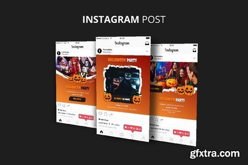 Halloween Instagram Post Banner