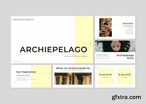 Archiepelago - Powerpoint Google Slide Keynote