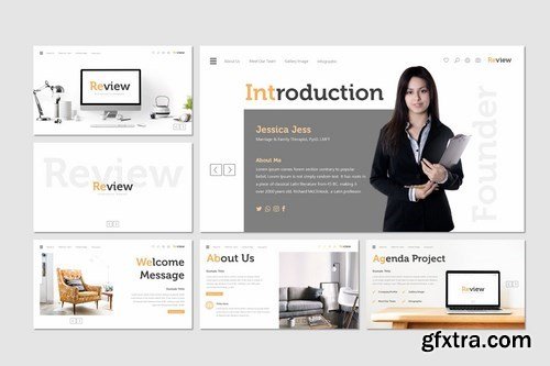 Review - Powerpoint Google Slides and Keynote Templates