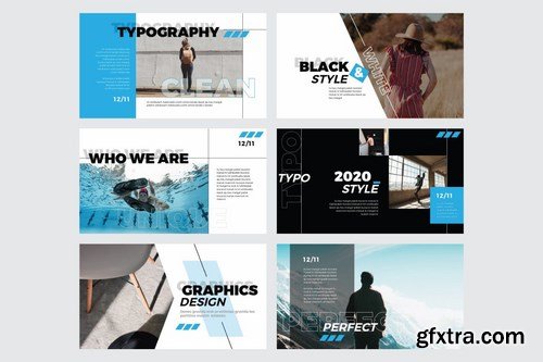 NEW TYPOGRAPHY - Powerpoint and Keynote Templates