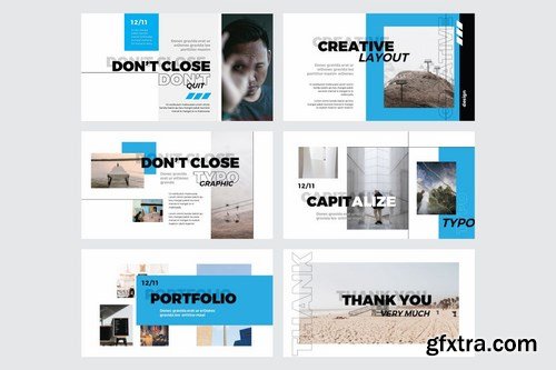 NEW TYPOGRAPHY - Powerpoint and Keynote Templates