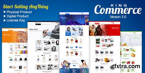 CodeCanyon - KingCommerce v3.0.0 - All in One Single and Multivendor Eommerce Business Management System - 22716806 - NULLED