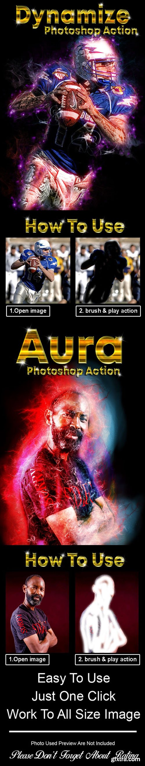 GR - 4in1 Photoshop Action Bundle