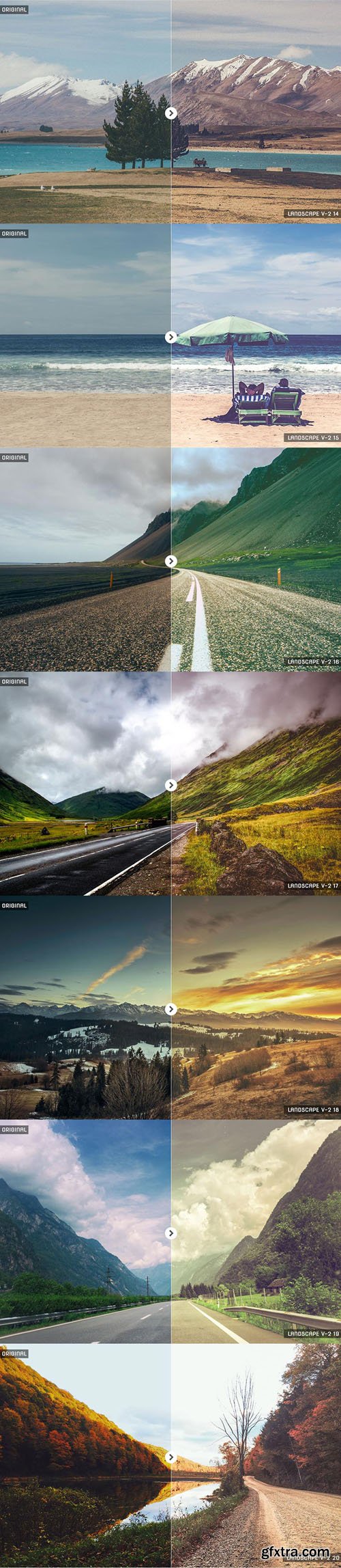 30 Landscape Lightroom Presets v2