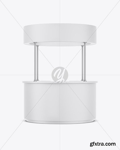 Matte Promo Stand Mockup 50388