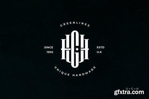 UGH Monogram Logo