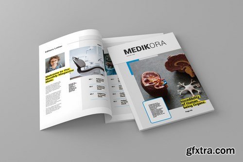 Medikora - Magazine Template