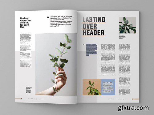 Motive - Magazine Template