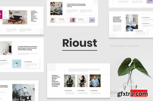 Rioust - Interior Design Powerpoint Google Slides and Keynote Templates