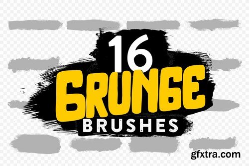 16 Grunge Brushes