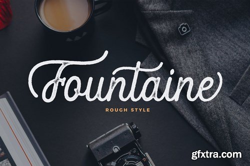 Fountaine Rough Script