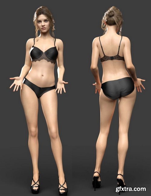 Daz3D - Gilia HD for Genesis 8 Female