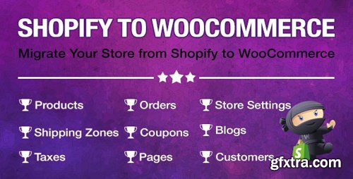 CodeCanyon - Import Shopify to WooCommerce v1.0.7 - Migrate Your Store from Shopify to WooCommerce - 23741313