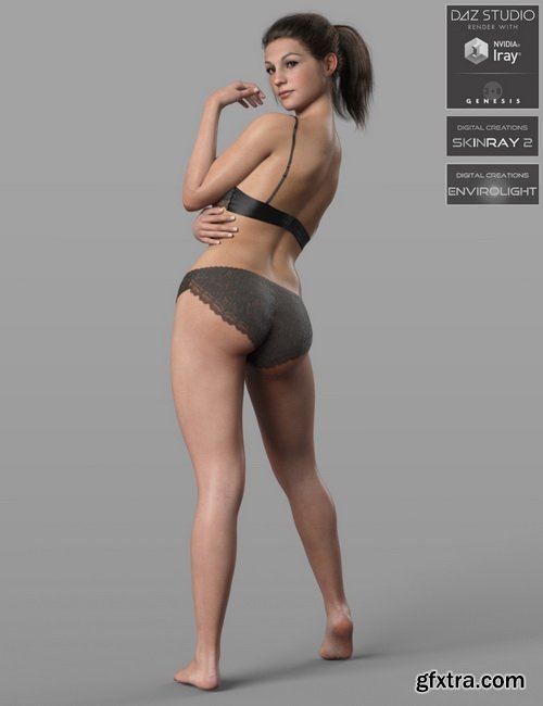 Daz3D - Anatomically Correct: Gabi for Genesis 3 and Genesis 8 Female