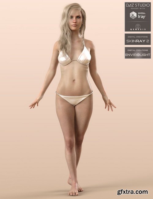 Daz3D - Anatomically Correct: Sandy for Genesis 3 and Genesis 8 Female