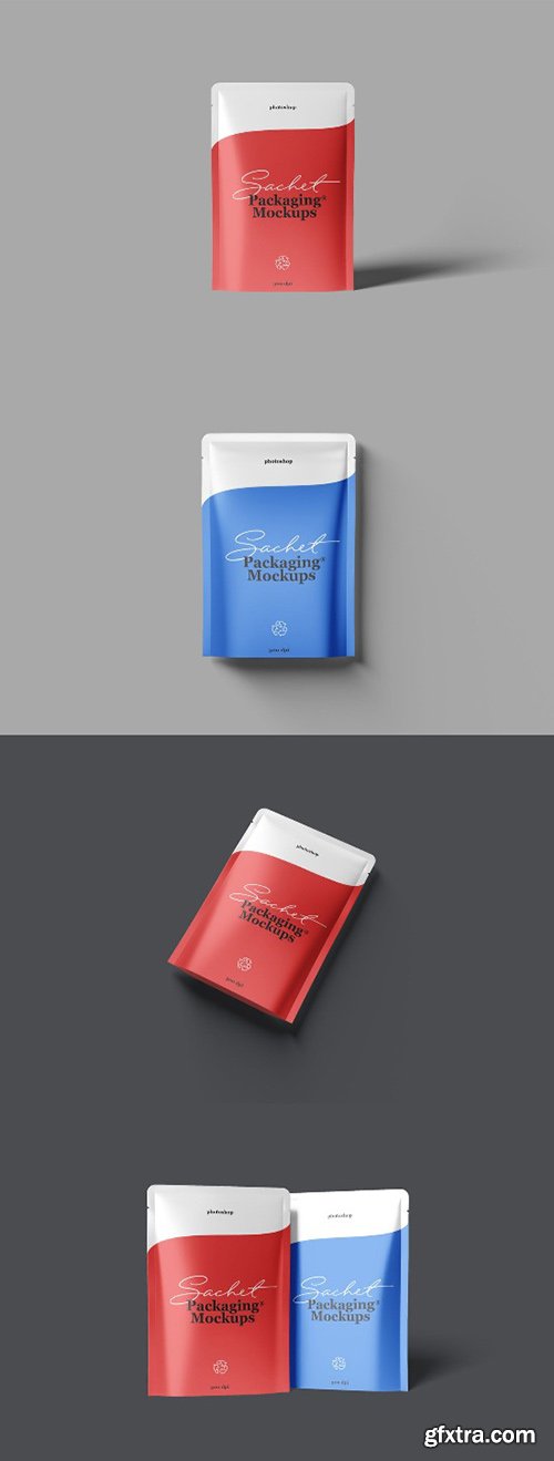 Sachet Packaging Mockups