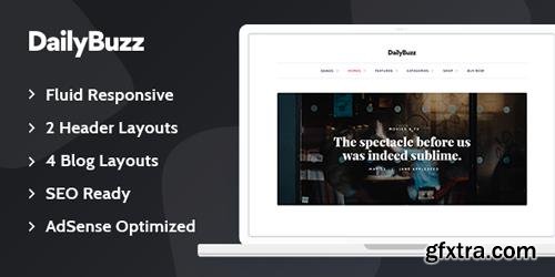 MyThemeShop - DailyBuzz v1.0.0 - Perfect Theme for Standing Out from the Crowd
