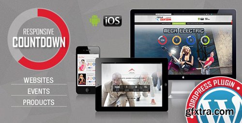 CodeCanyon - CountDown Pro WP Plugin v1.4.6.4 - WebSites/Products/Offers - 6305309