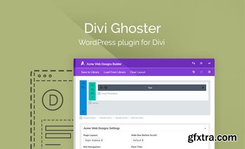 AspenGroveStudios - Divi Ghoster v2.2.0 - WordPress Plugin For Divi - NULLED