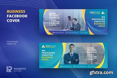 Business R3 Facebook Cover Template