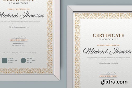 Certificate Diploma Template Pro