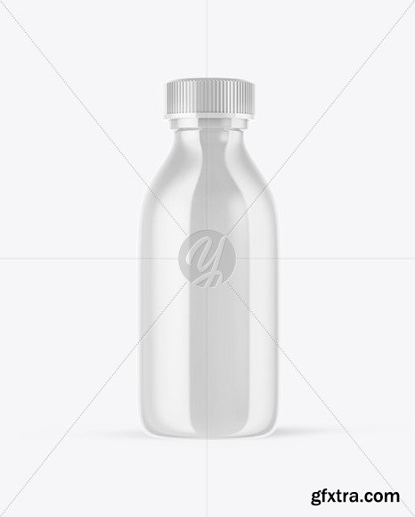 Glossy Plastic Oil Bottle Mockup 49775