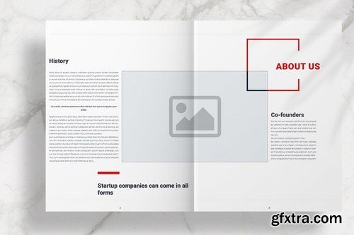 Red Business Brochure Template