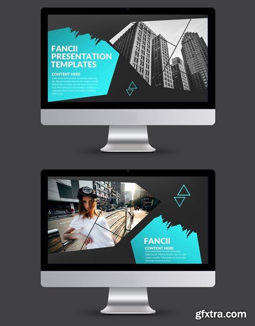 Fancii Powerpoint and Keynote Templatess