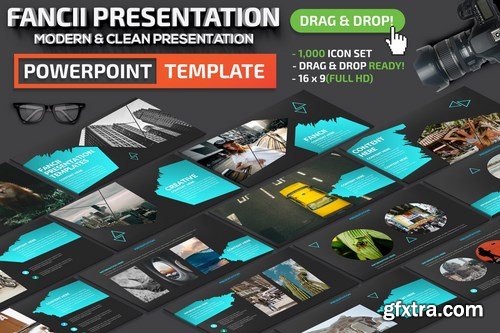 Fancii Powerpoint and Keynote Templatess