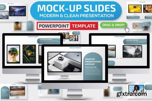 Mock-up Powerpoint and Keynote Templatess