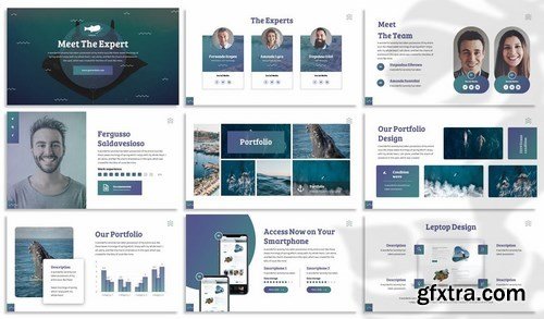 Sakana - Ocean Powerpoint Template