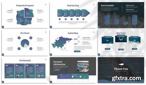 Sakana - Ocean Powerpoint Template