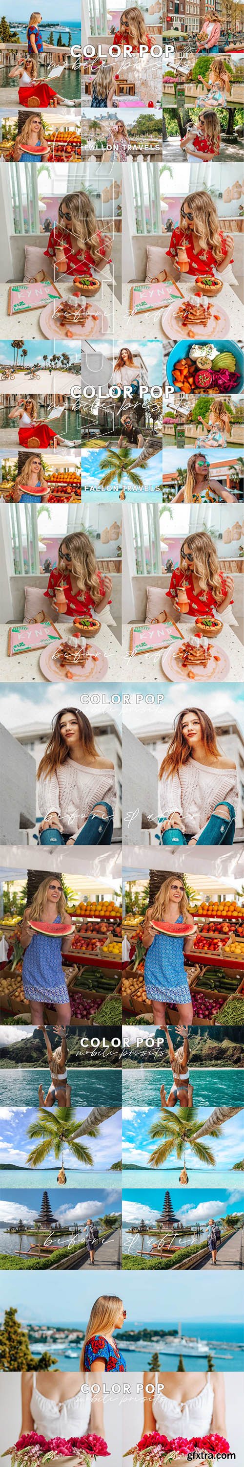 CreativeMarket - Color Pop Mobile Presets 4097633