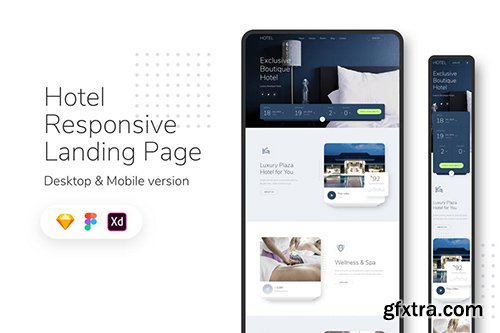 Hotel Responsive Landing Page