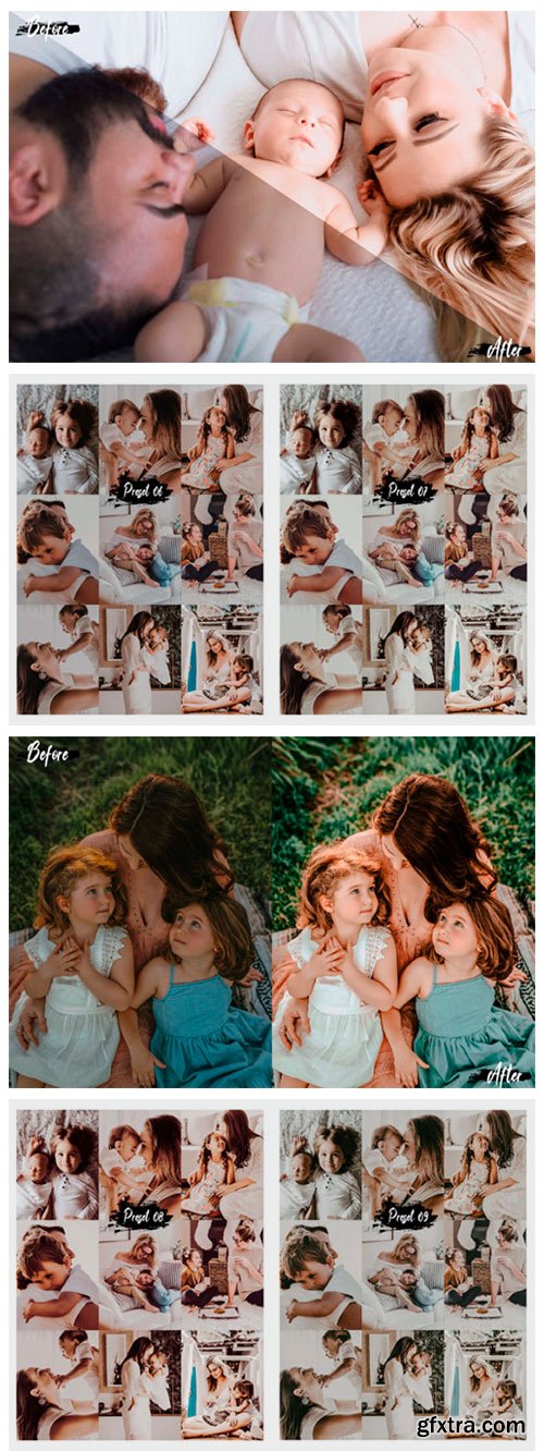 10 Family &amp; Kids Photoshop Actions, ACR 1876389