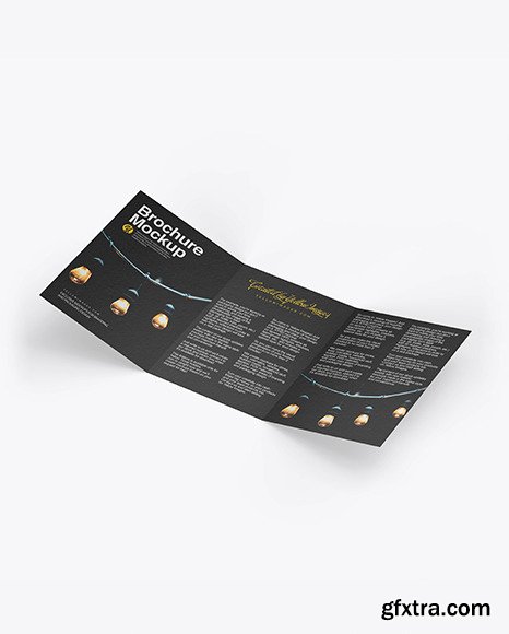 Textured Brochure Mockup 50416