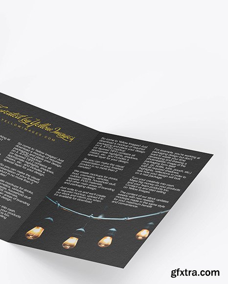 Textured Brochure Mockup 50416