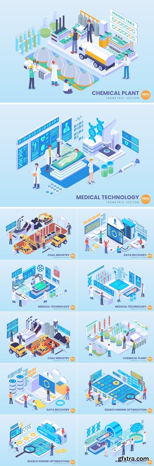 Isometric Data Recovery Vector Concept