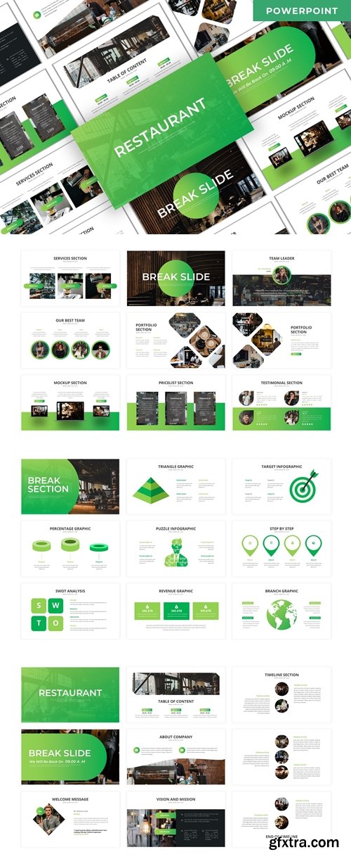 Restaurant - Business Powerpoint Template