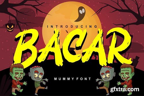 Bacar Hallowen Theme Font