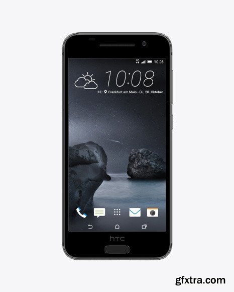 Carbon Gray HTC A9 Phone Mockup 50453