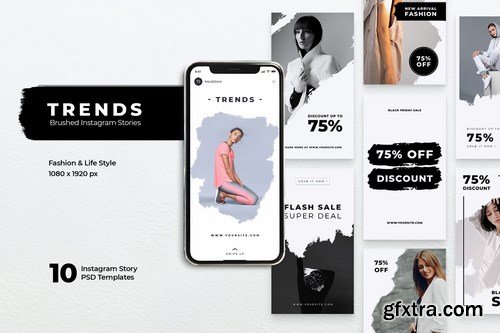 TRENDS Fashion Brush Instagram Stories