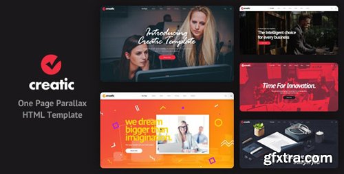 ThemeForest - Creatic v1.0 - One Page Parallax HTML Template - 24879770