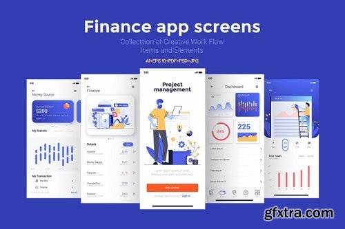 15 Finance app Screens