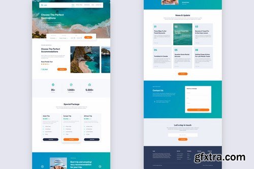 Travel Landing Page - Travel Agency