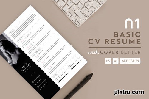 Basic Resume CV Template