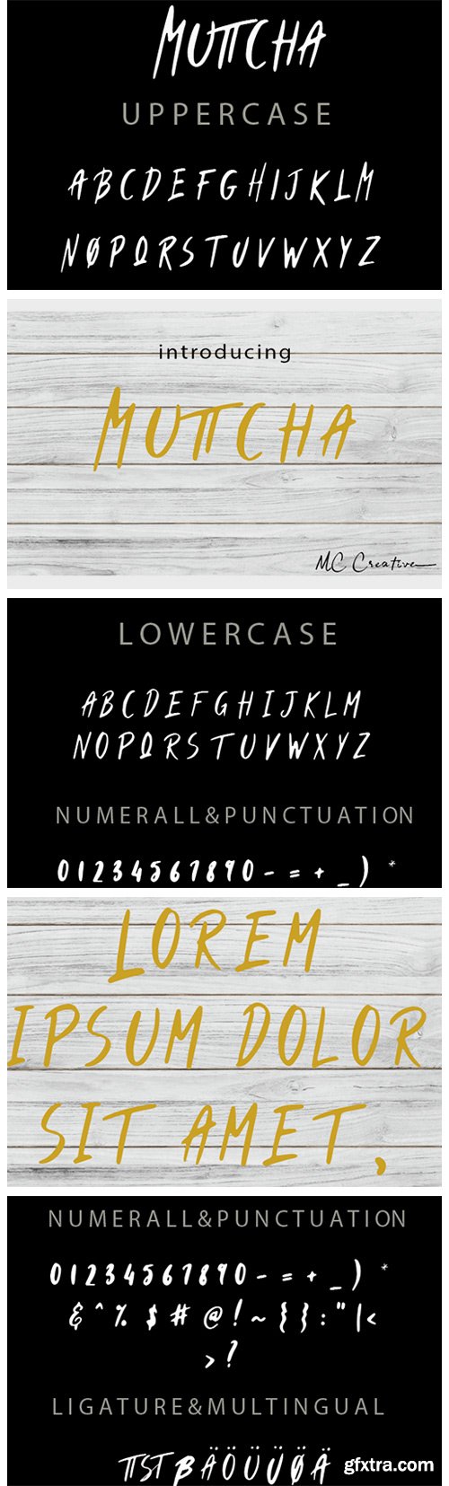 Muttcha Font