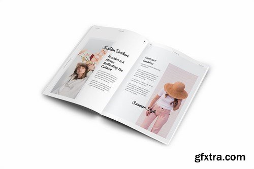 Fashion Lookbook A4 Brochure