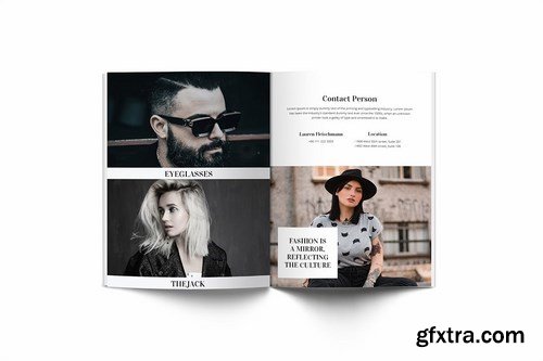 Fashion Lookbook A4 Brochure